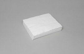 Салфетки Люкс медицинские из спанлейса (Сетка), 35х40 см, Белый, 100 шт/упк